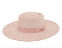 Chic Wide Brim Fedora with Ribbon